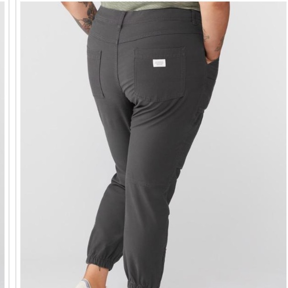 REI Co-op Hiking Trailsmith Jogger Pant Pirate Black Size 16. - Picture 2 of 16